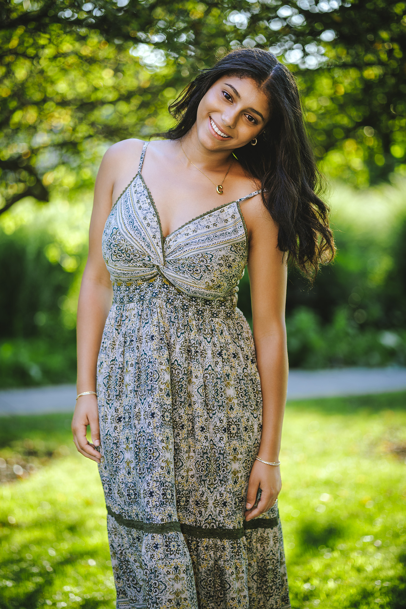 Portrait in golden light